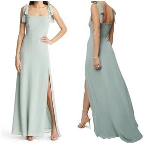 Reformation Westerly Celadon Dress